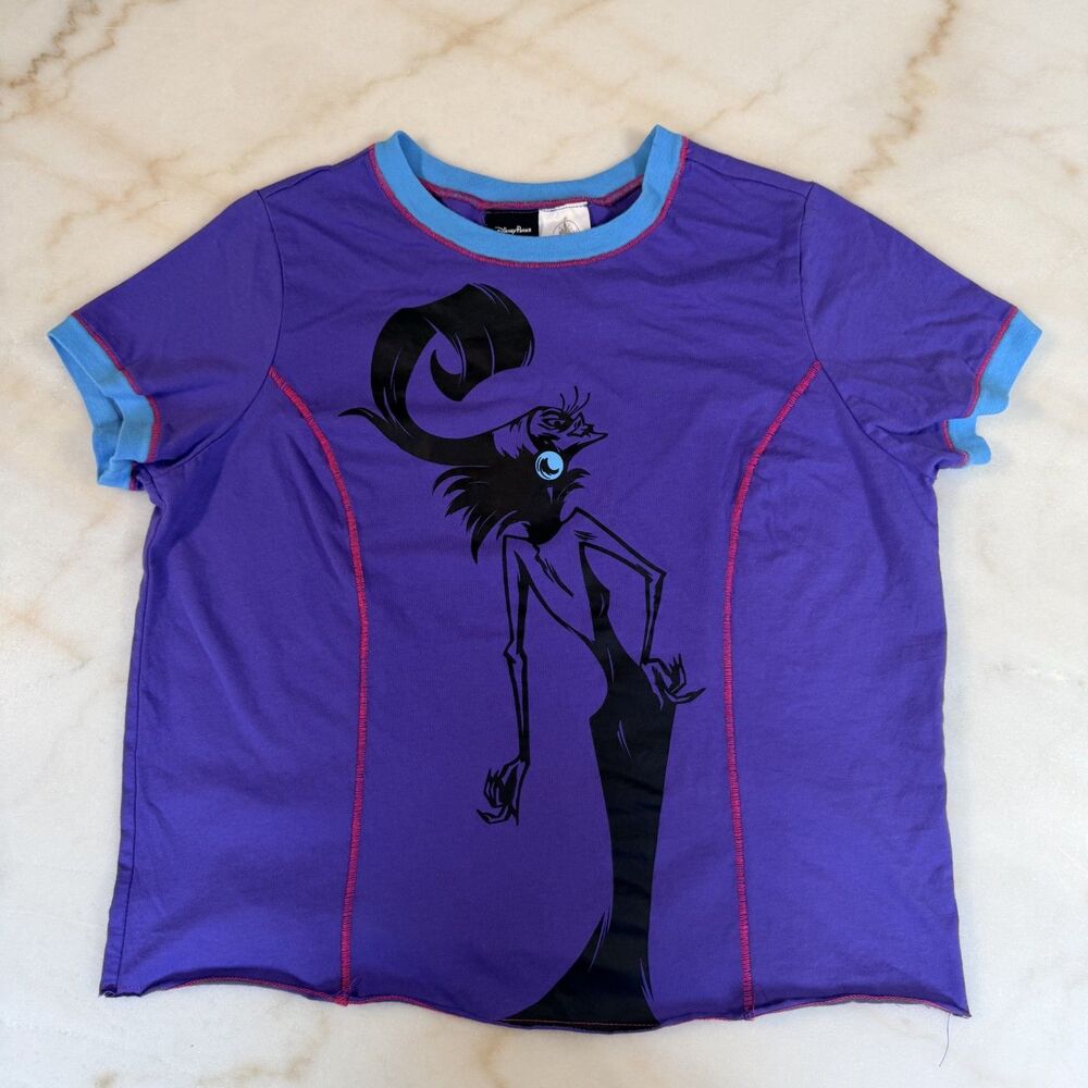 DISNEY PARKS | Her Universe Purple Yzma Ringer Emperors New Groove  • Sz M